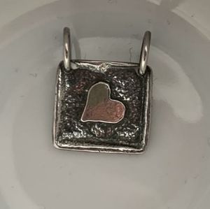 Silpada heart charm